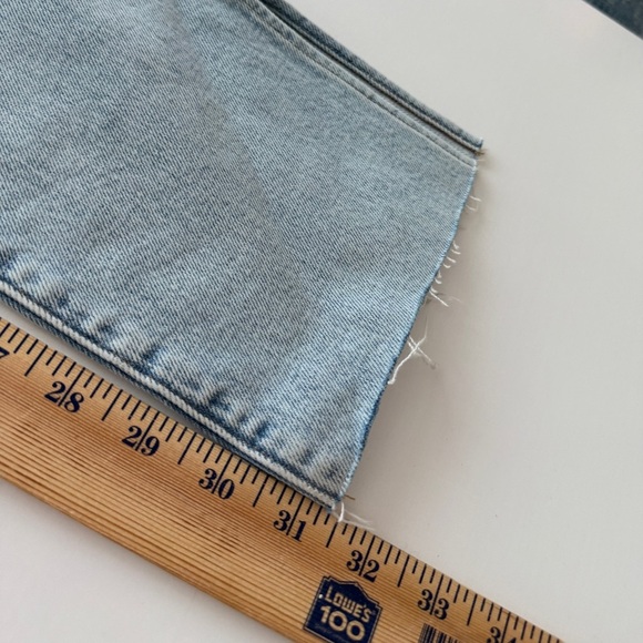 High Rise Blue Jeans Classic Denim - Picture 7 of 13